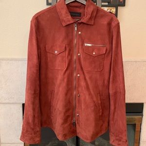 John Varvatos star USA suede jacket